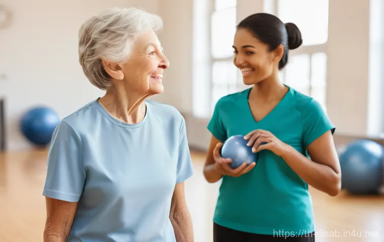 장애인재활상담사 해외 취업 가능성 - **Prompt:** A diverse group of young, enthusiastic professionals, both male and female, in a modern,...